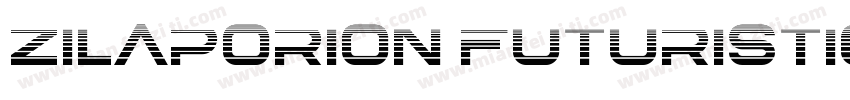 ZilapOrion Futuristic字体转换